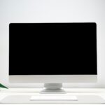 A product review website open on a desktop monitor