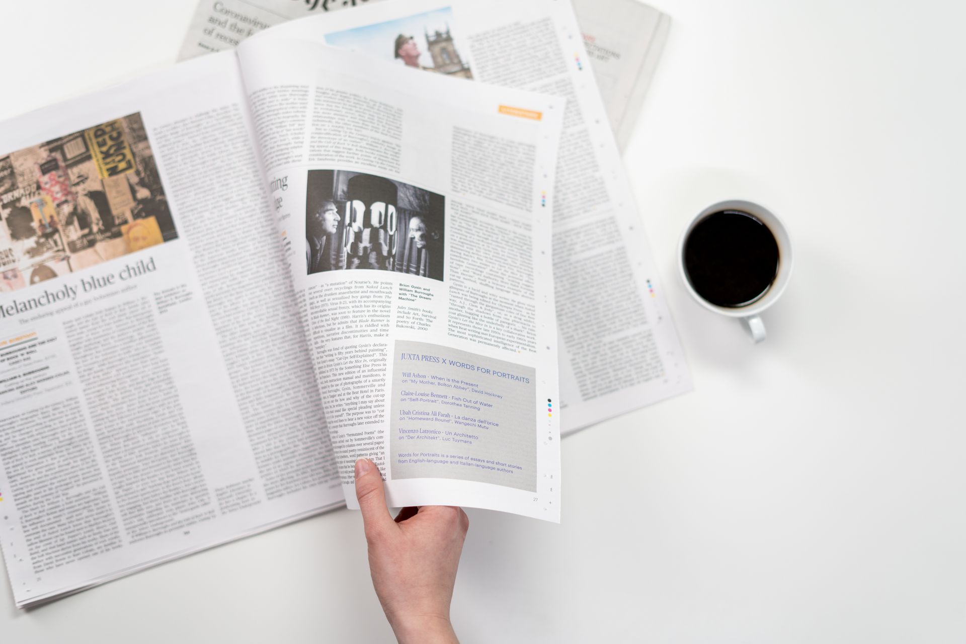 A display advert inside an article page