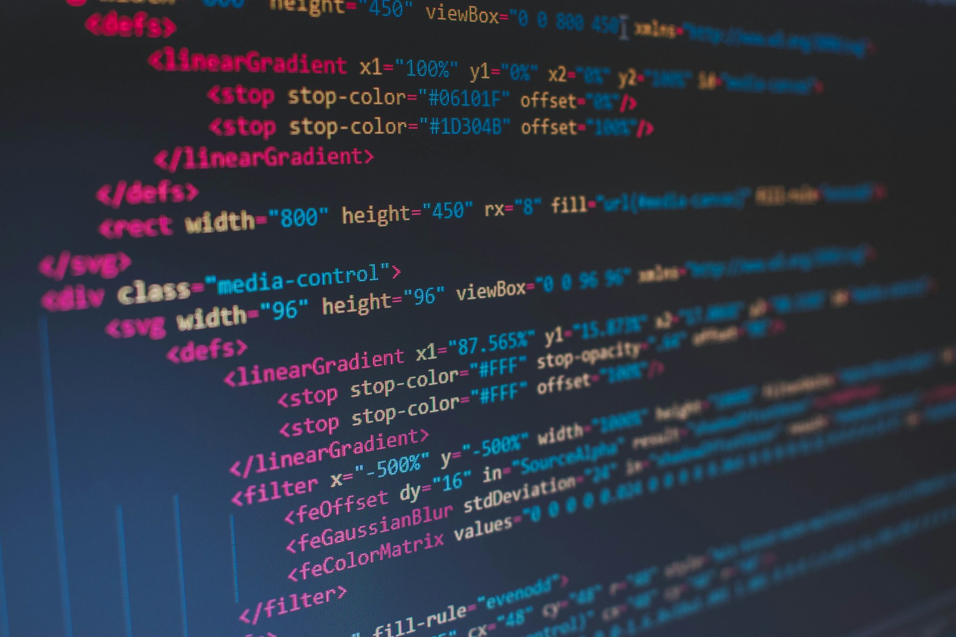 A code editor showing template syntax