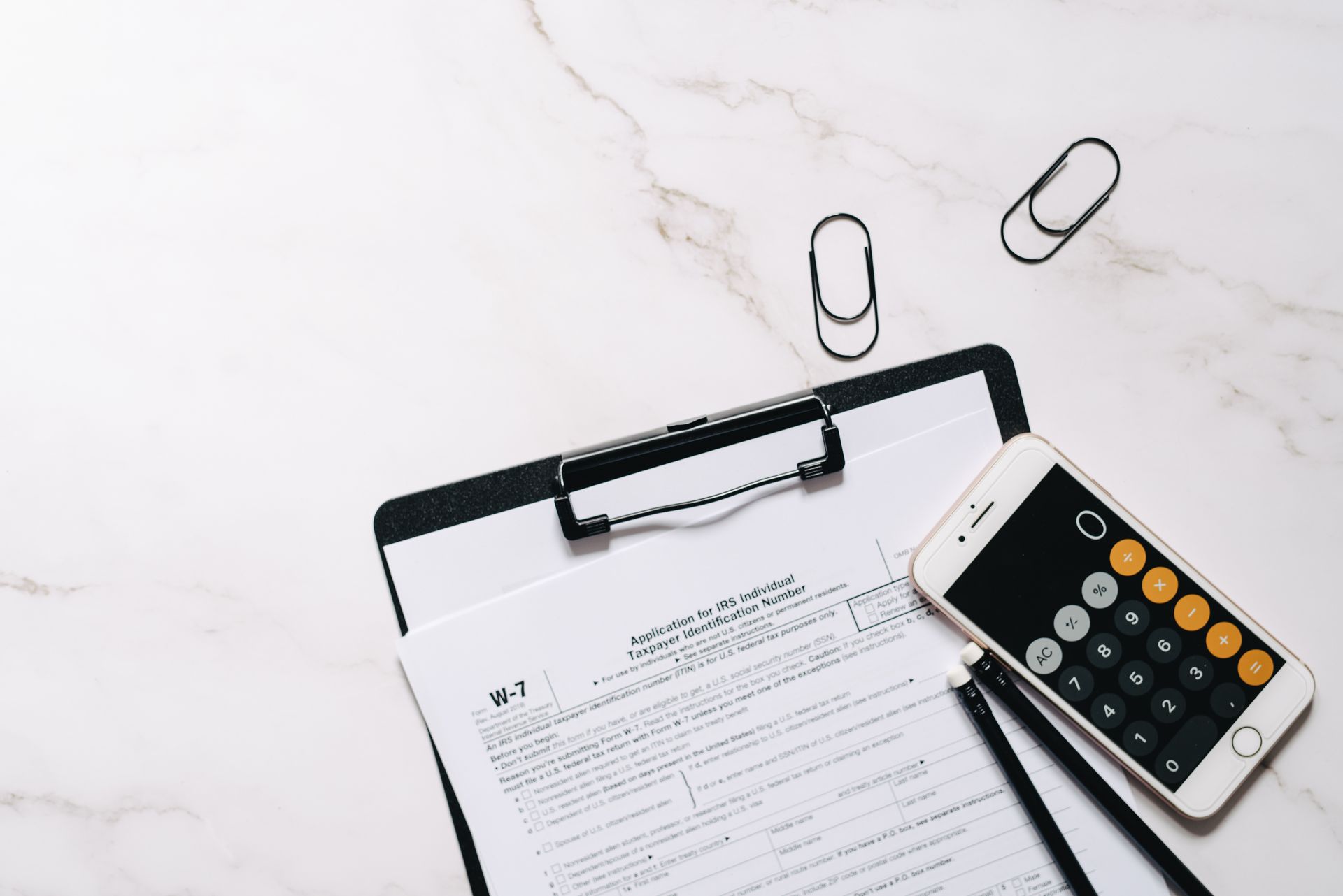 A payment details form
