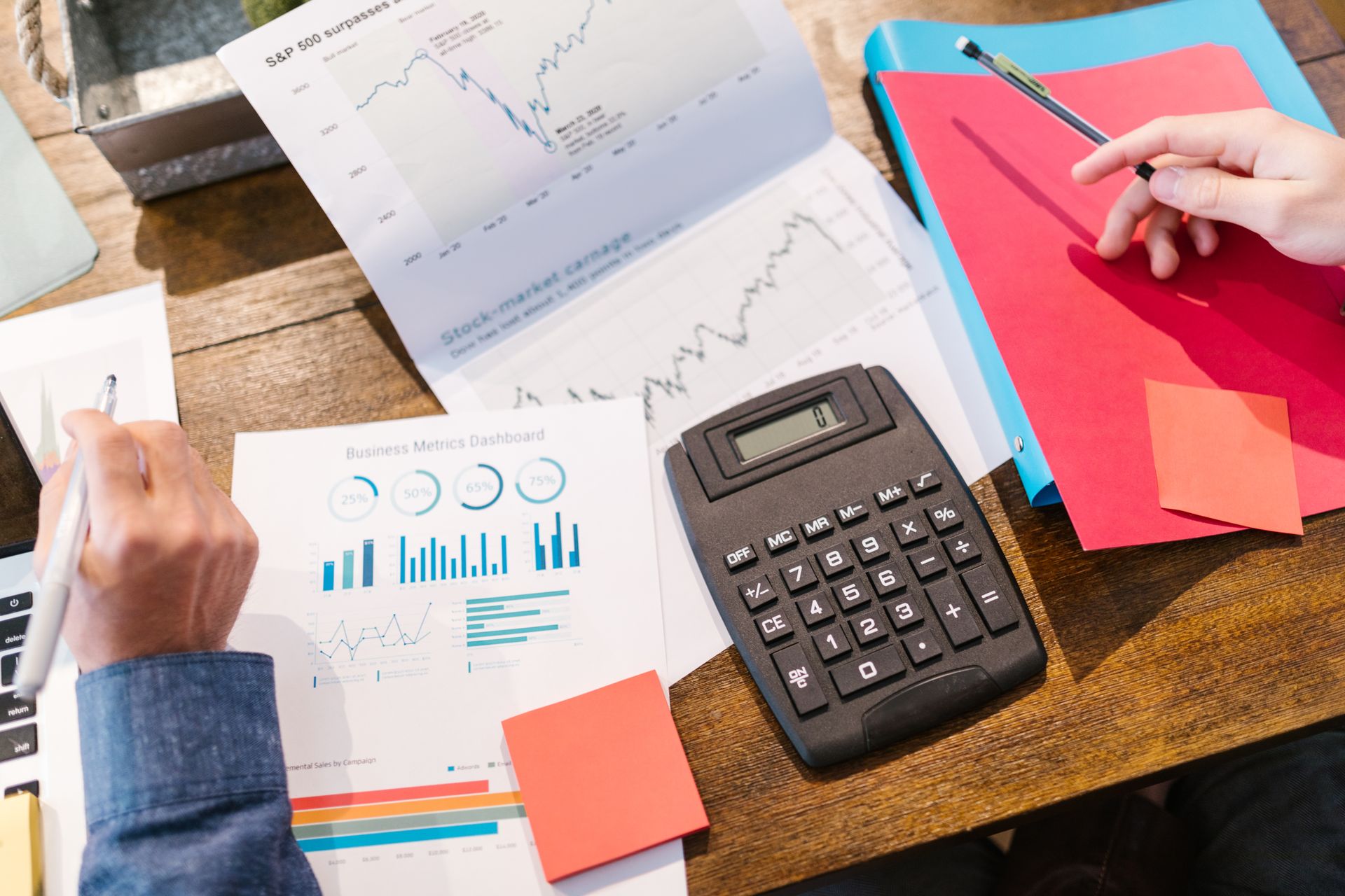 An affiliate dashboard with metrics