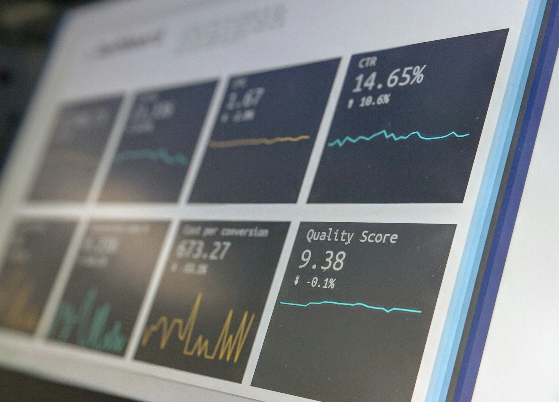 An analytics referral traffic report on screen