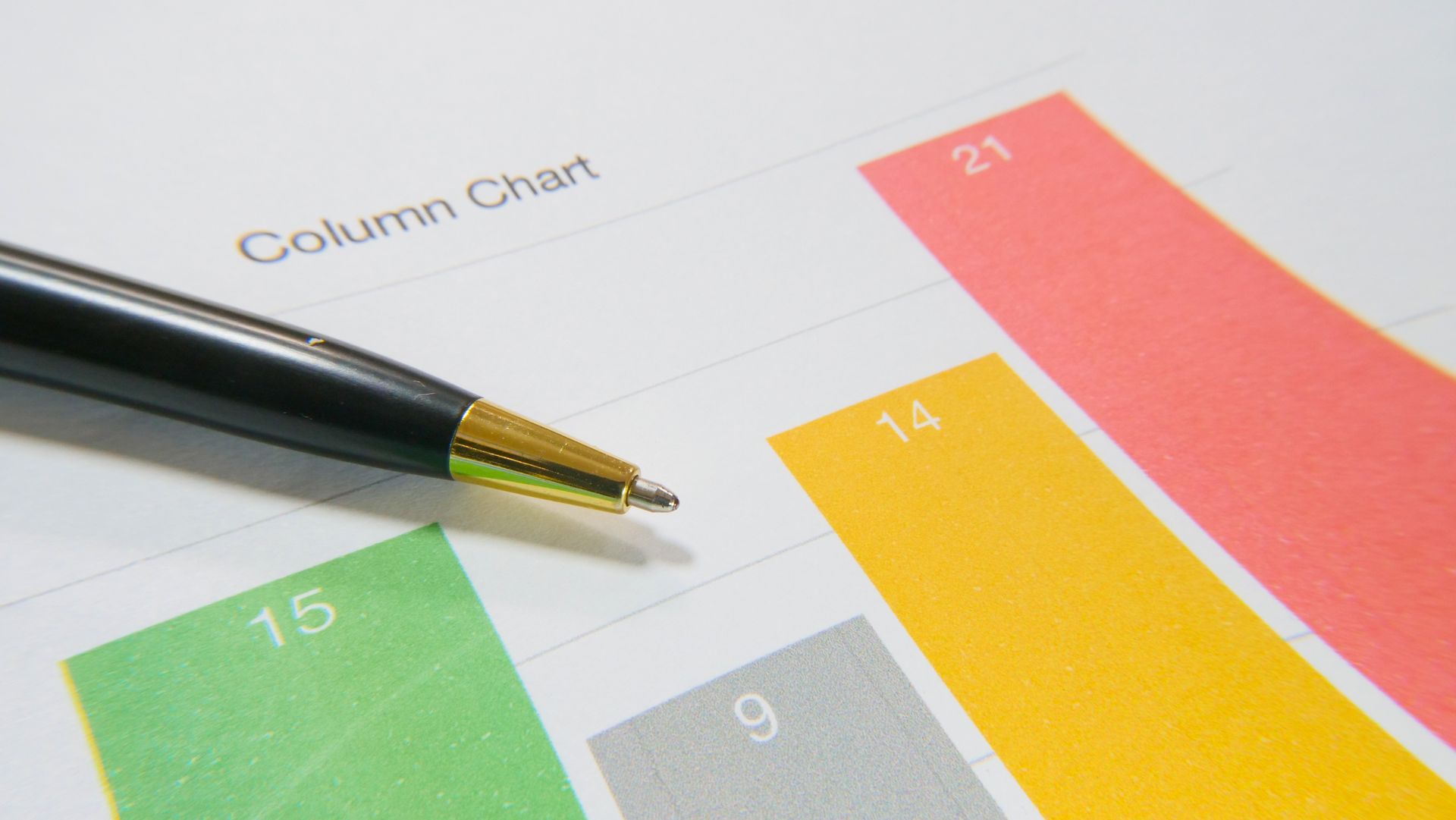A position column in a report