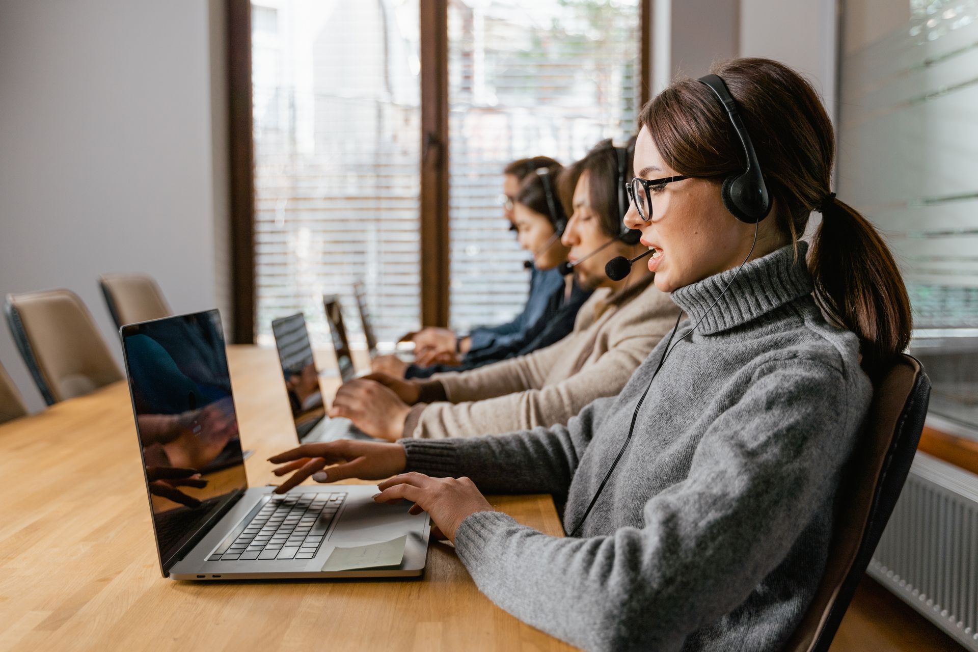 A CRM contact list