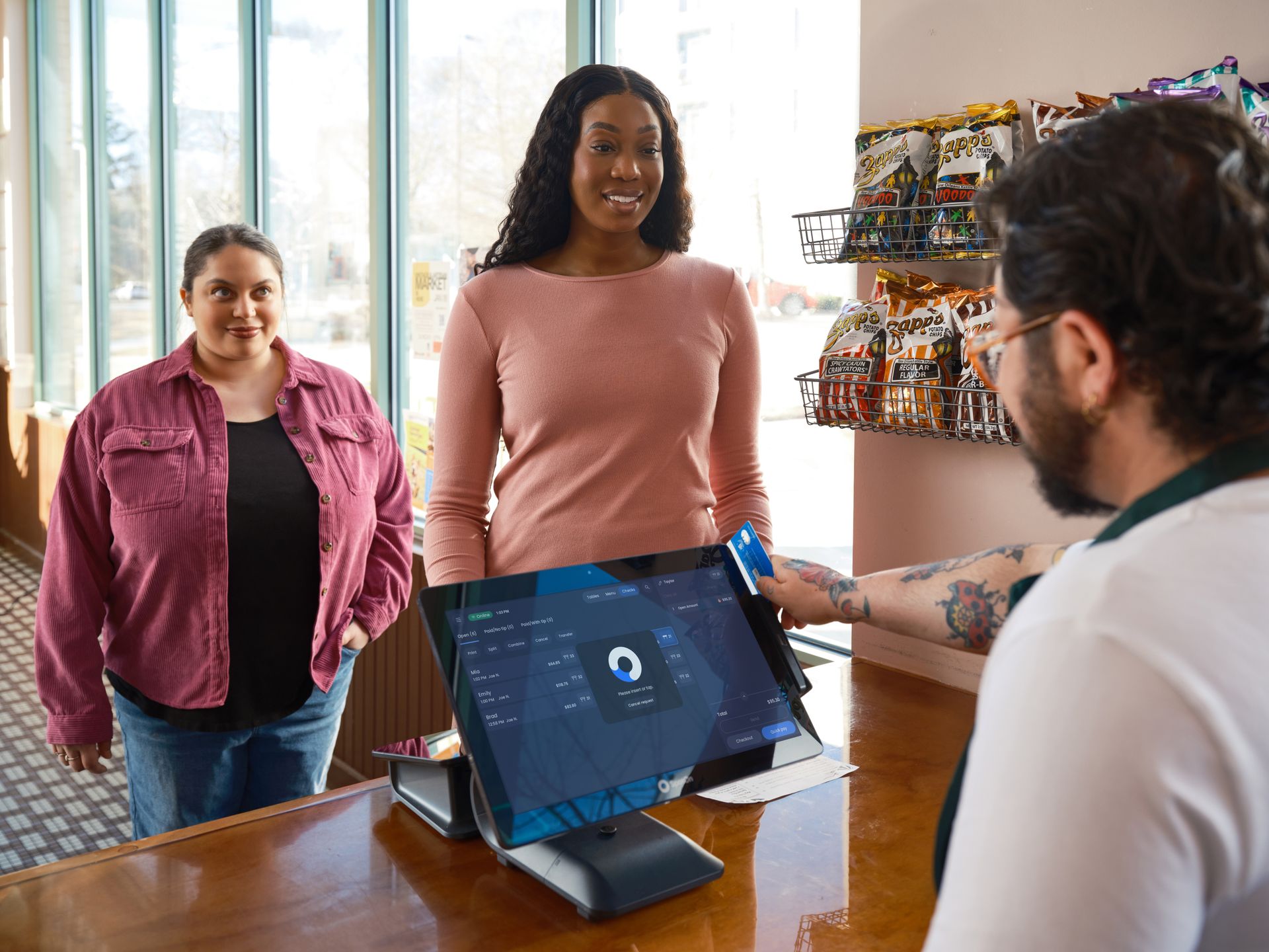 A store admin dashboard