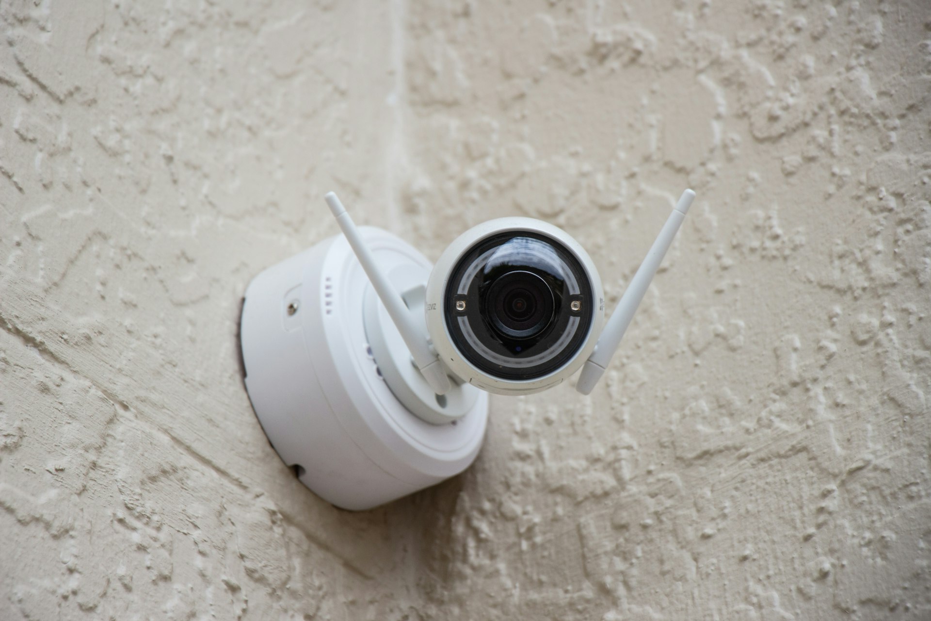 A security camera