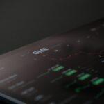 A crawl stats report chart on a monitor