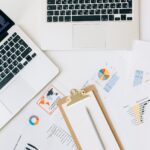A page indexing report open on a laptop