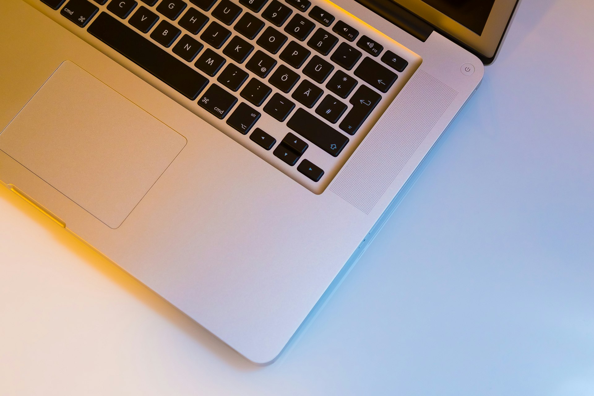 Title links in search results on a laptop