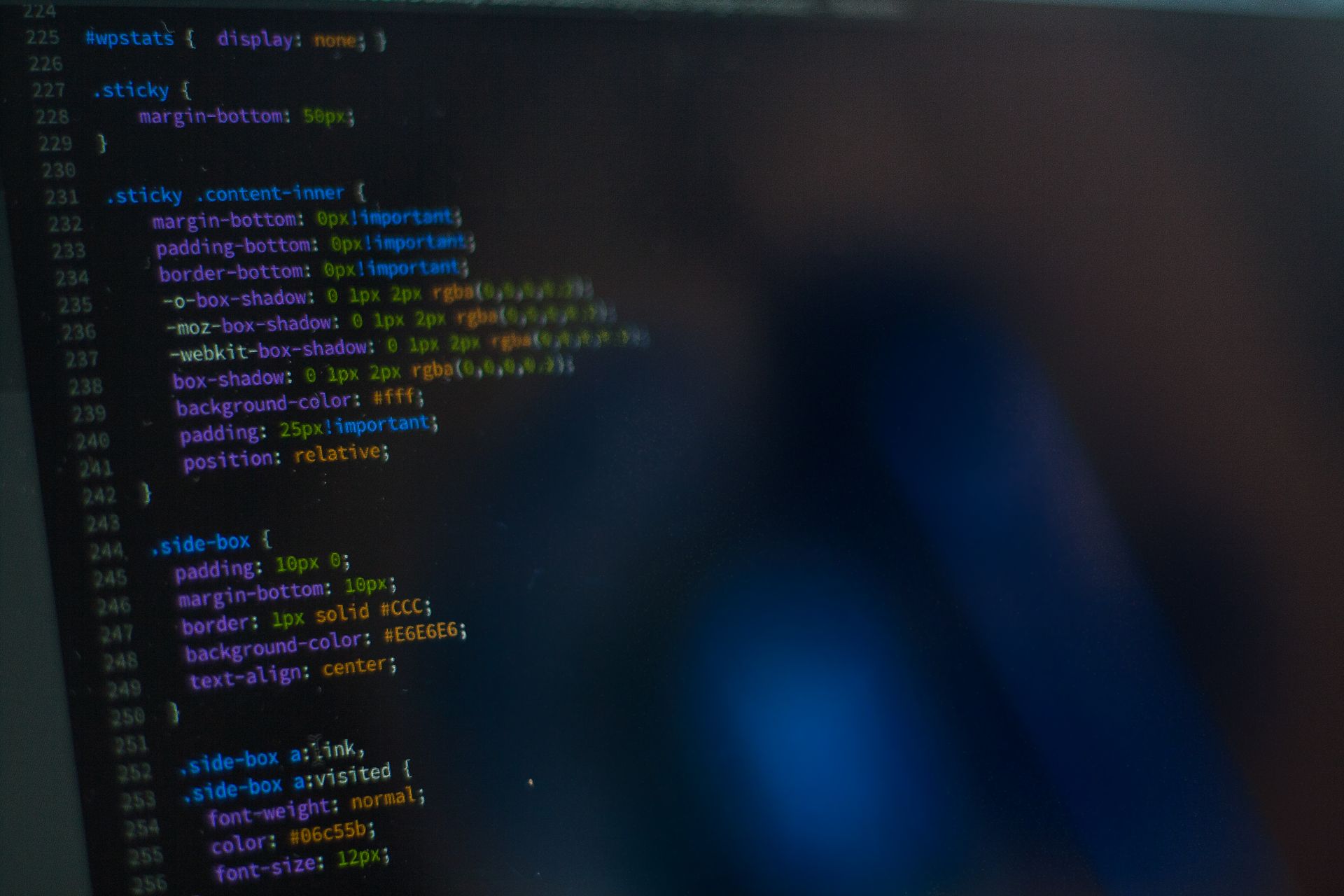 CSS aspect-ratio code