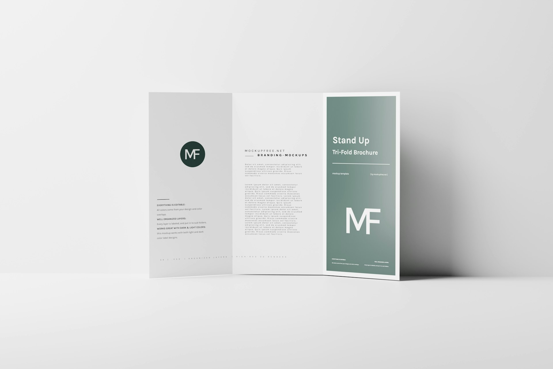 A stable page layout mockup