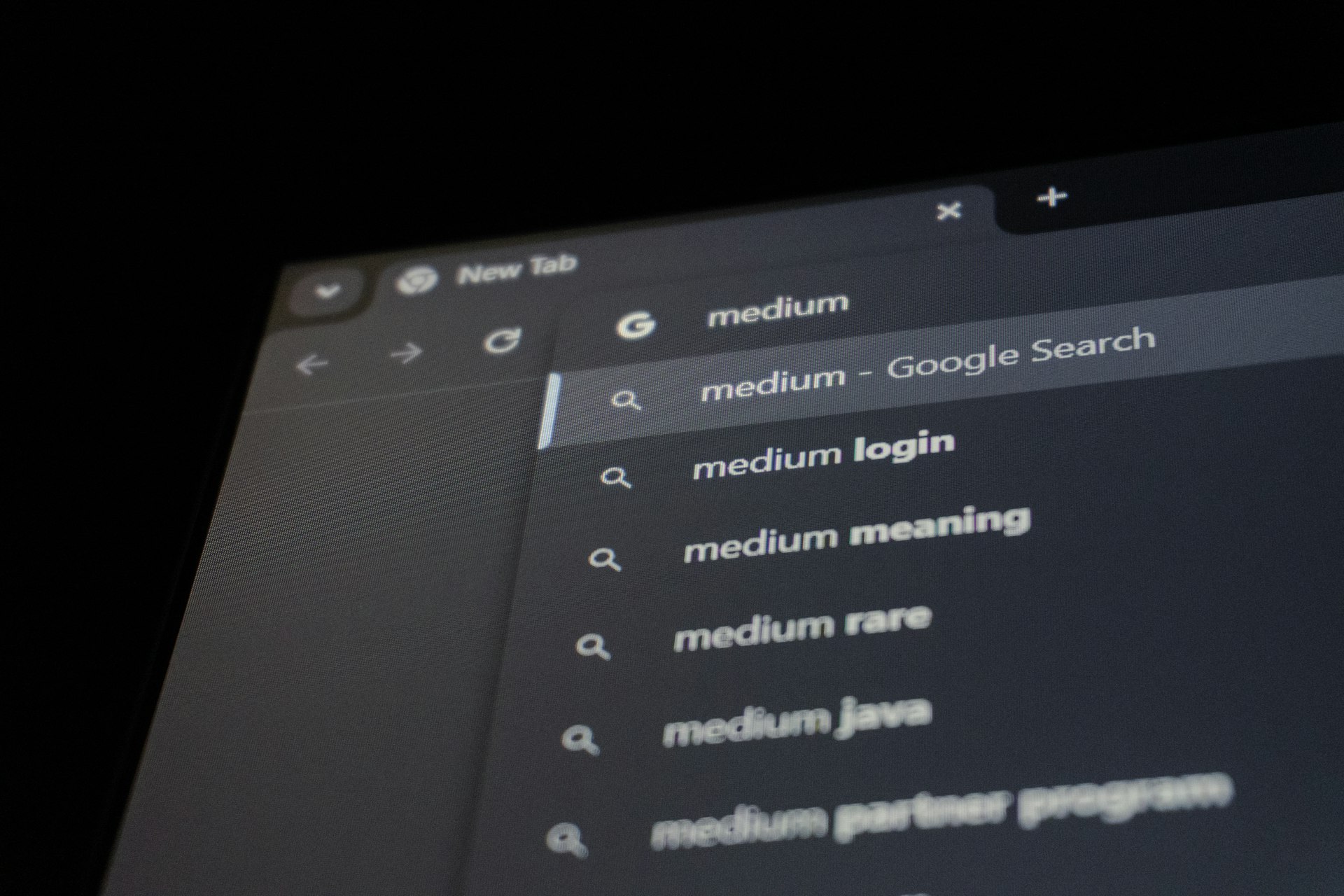 Search results being compared for quality