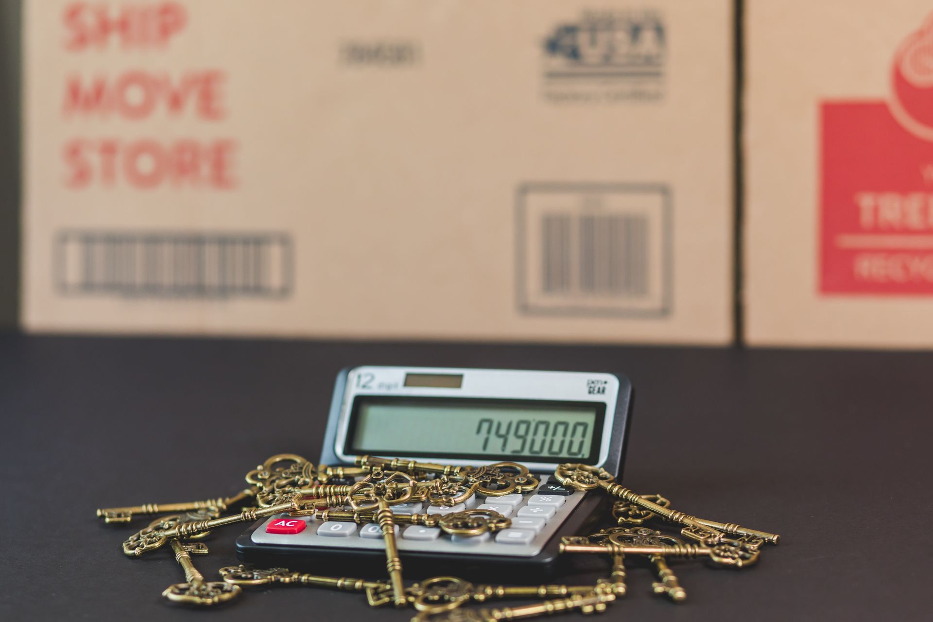 A valuation estimate card