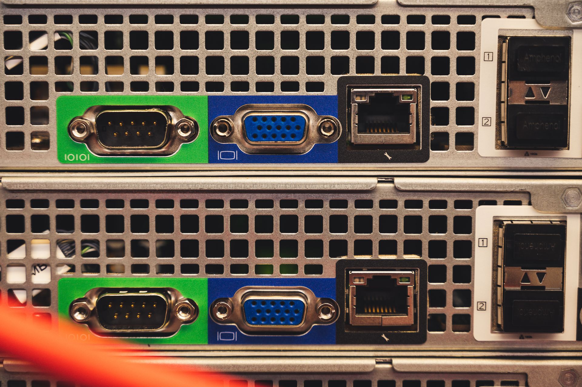 A server room