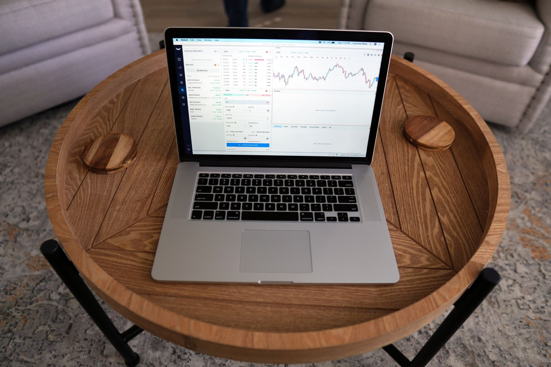 A webmaster tools dashboard