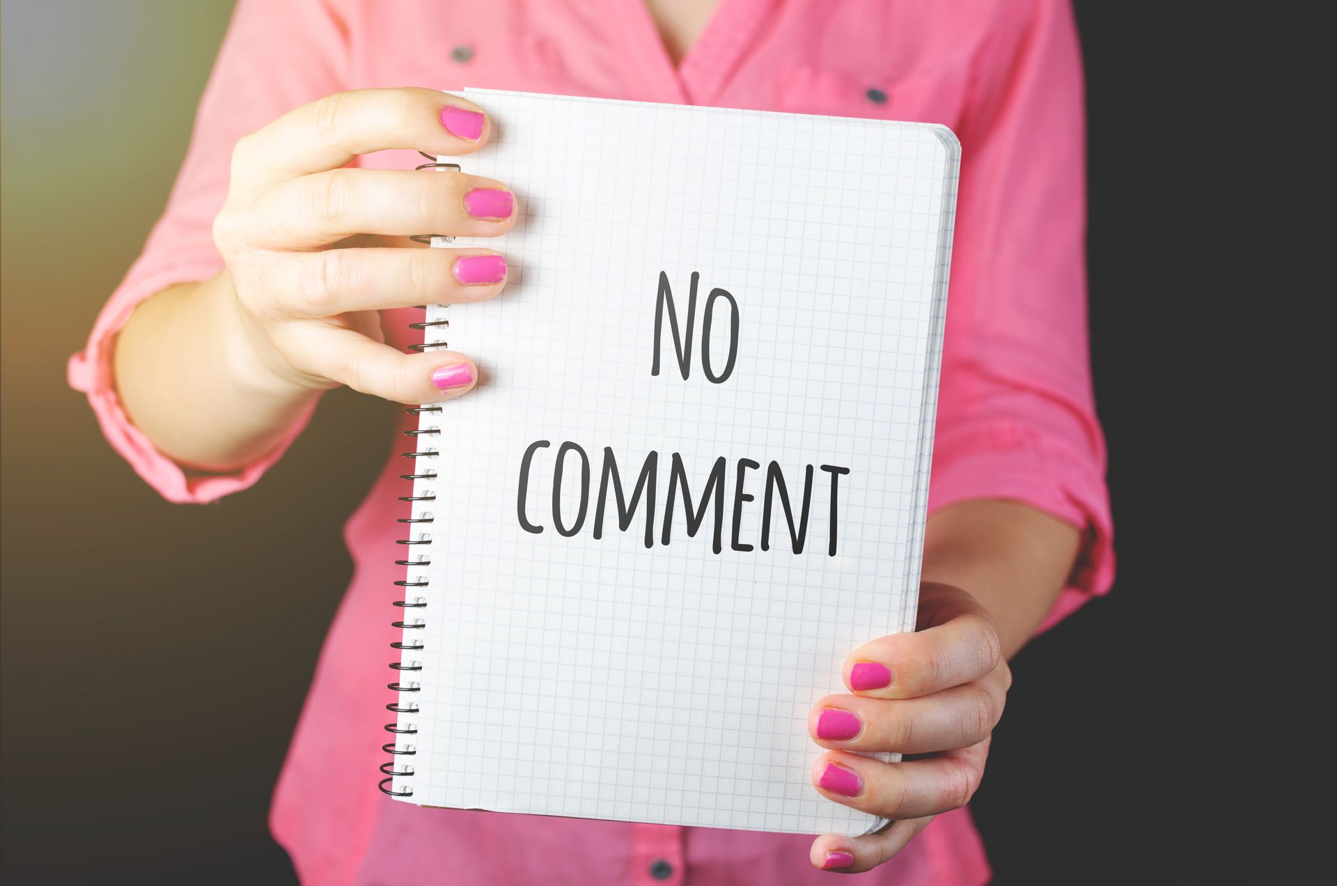 Spam comments on a blog page