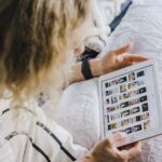 A how-to guide with step photos on a tablet