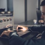 A domain name search on a registrar
