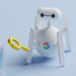 Page source showing a meta robots noindex tag