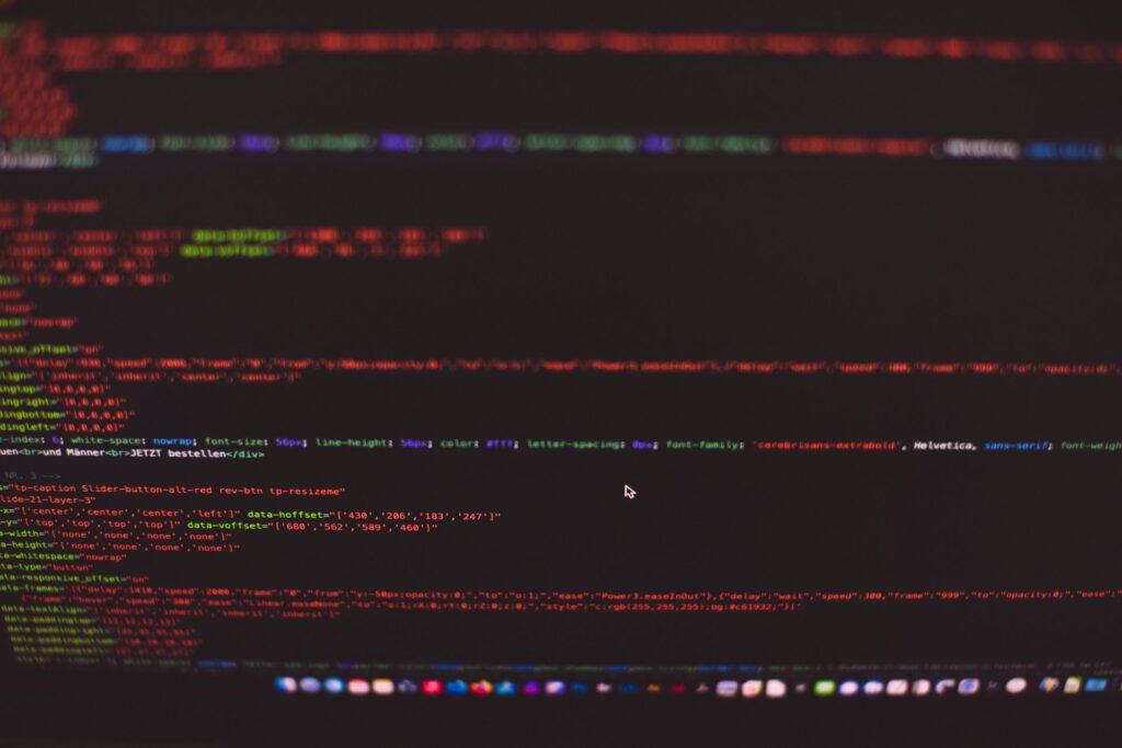 Browser developer tools open on a laptop