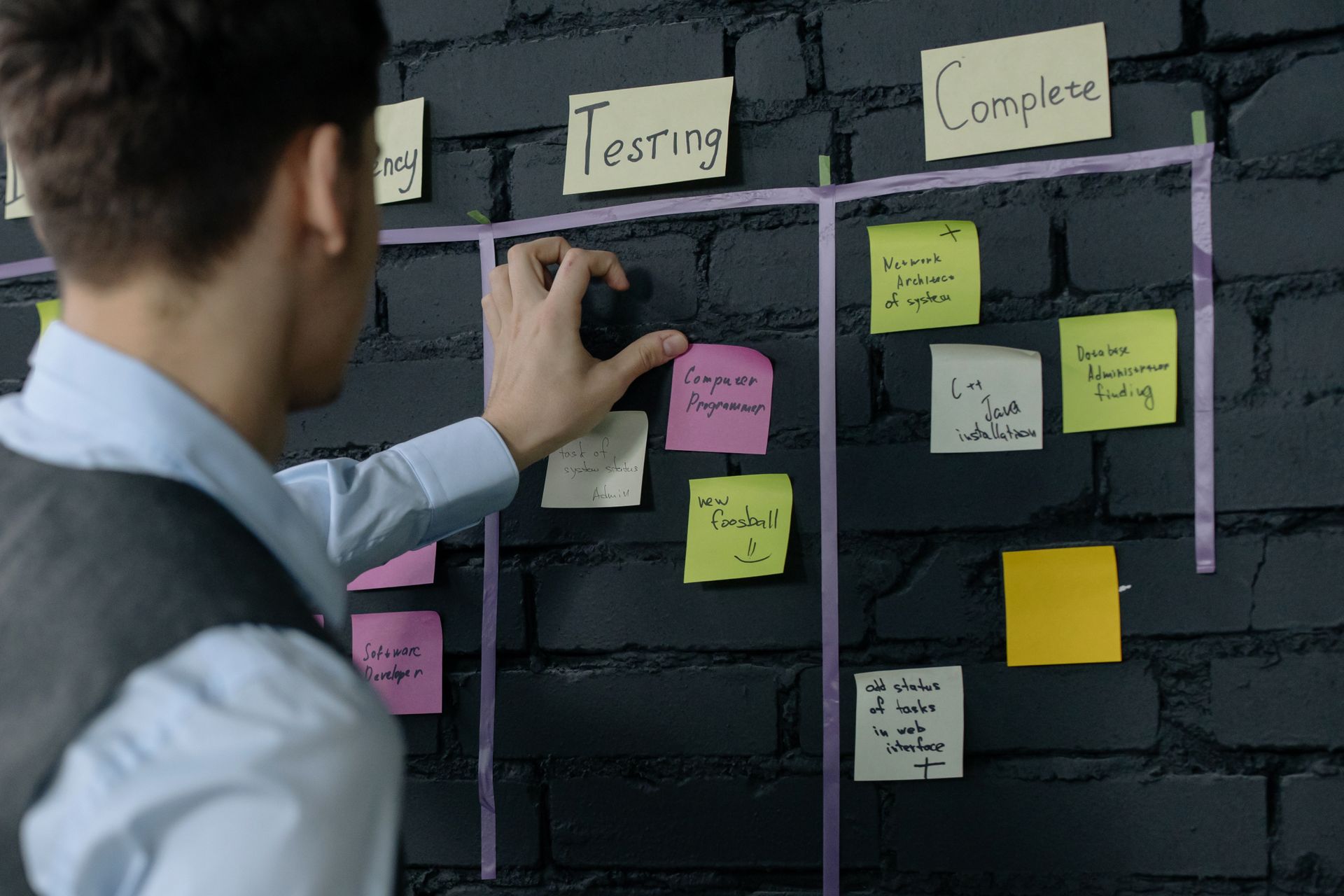 A sitemap listing URLs
