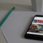 News feed cards on a smartphone screen