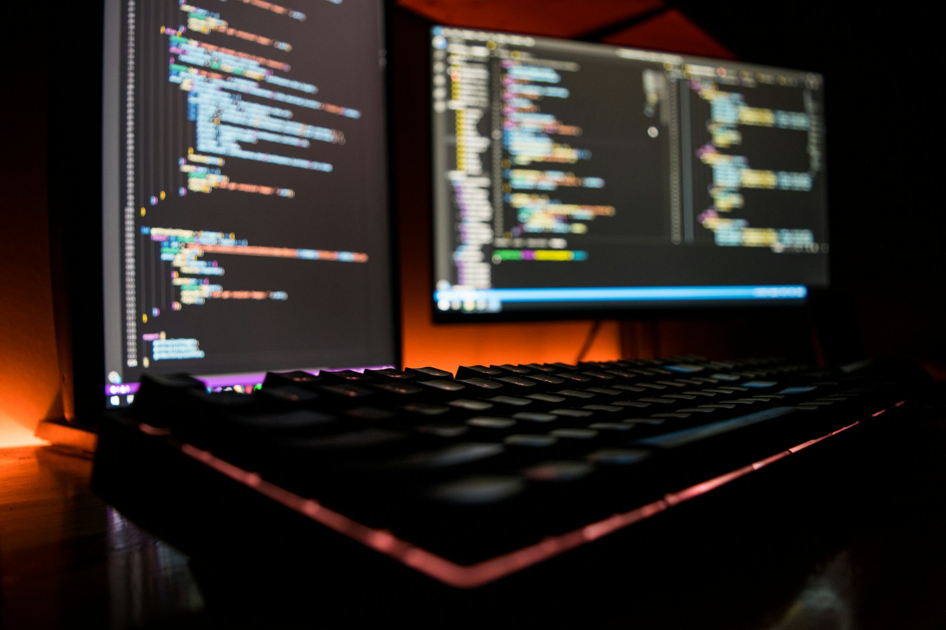 A developer's terminal screen