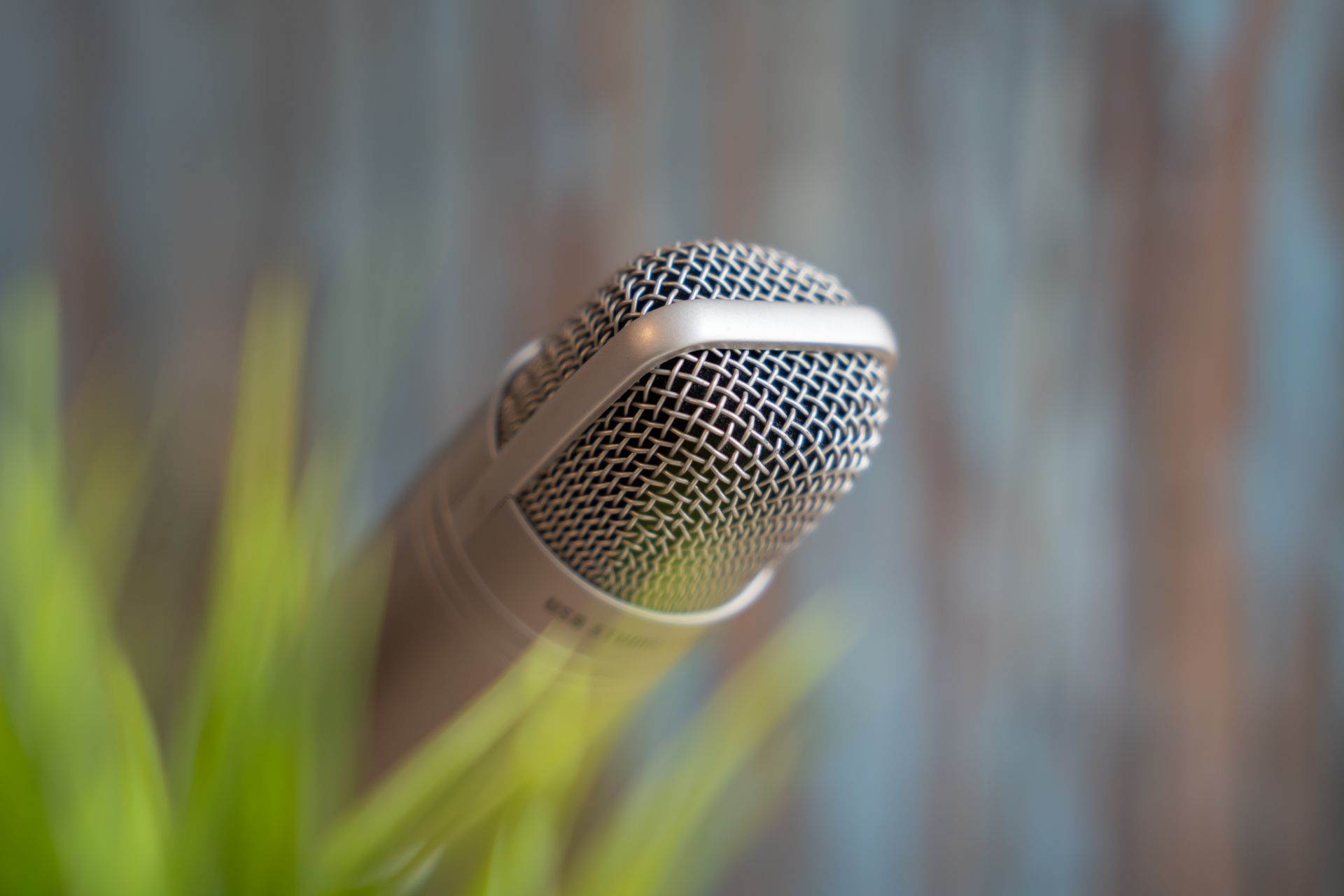 An audio recording of a product test