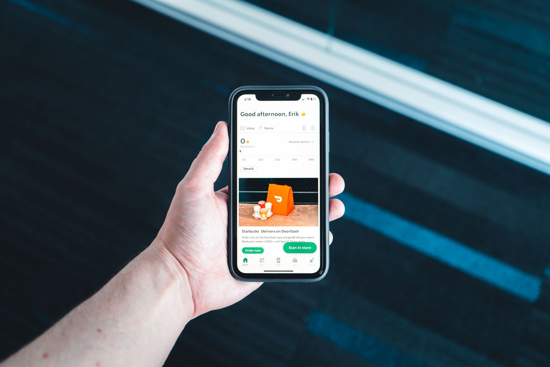 A clear site navigation menu