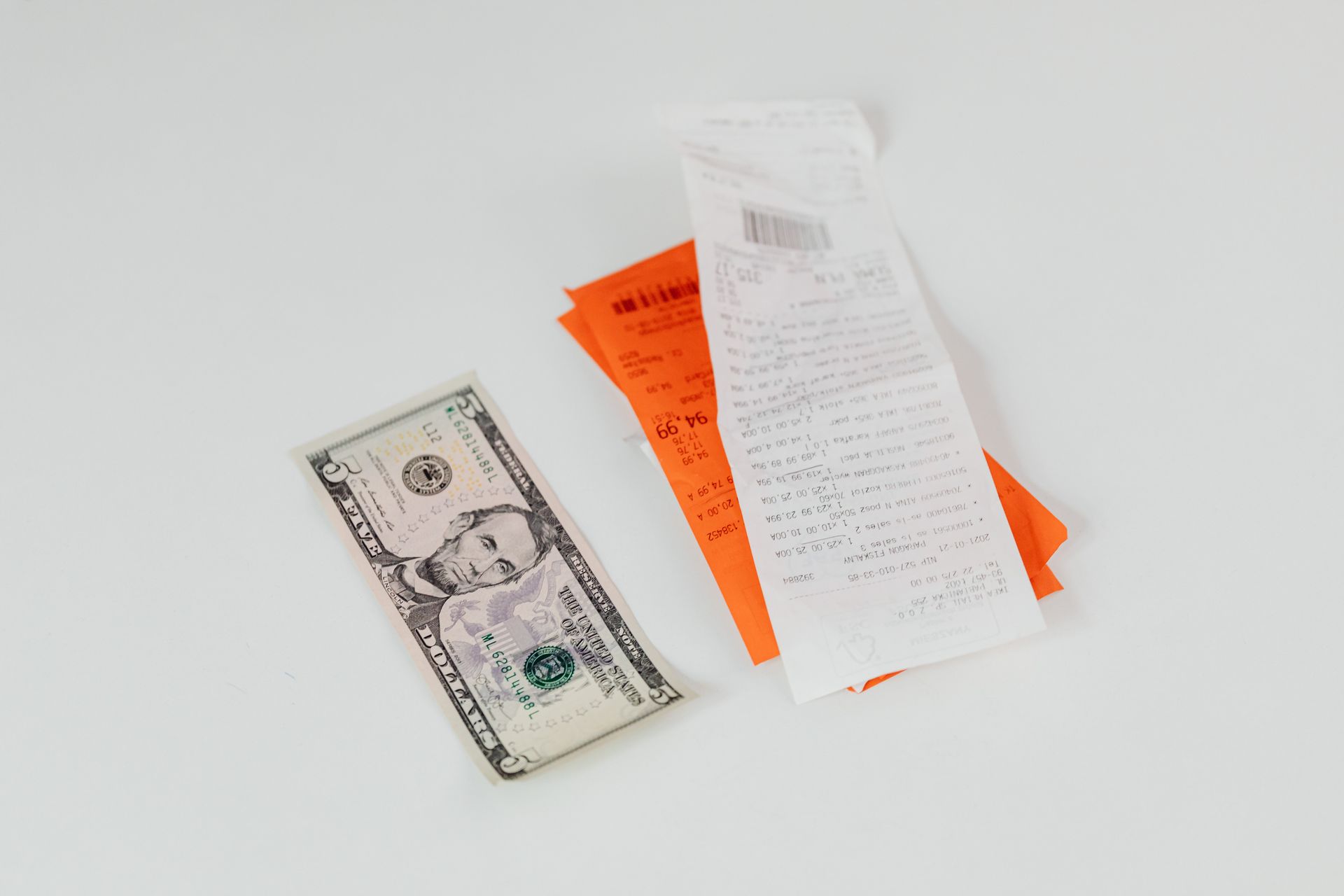A payment receipt