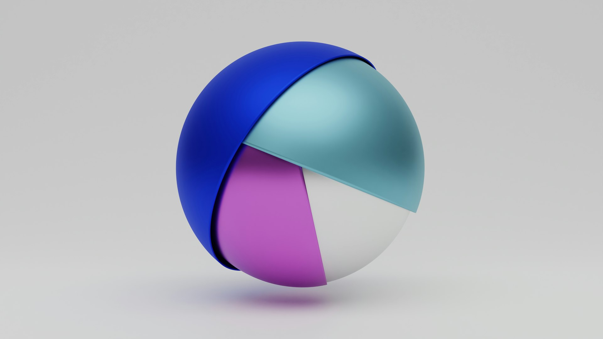 A traffic sources pie chart