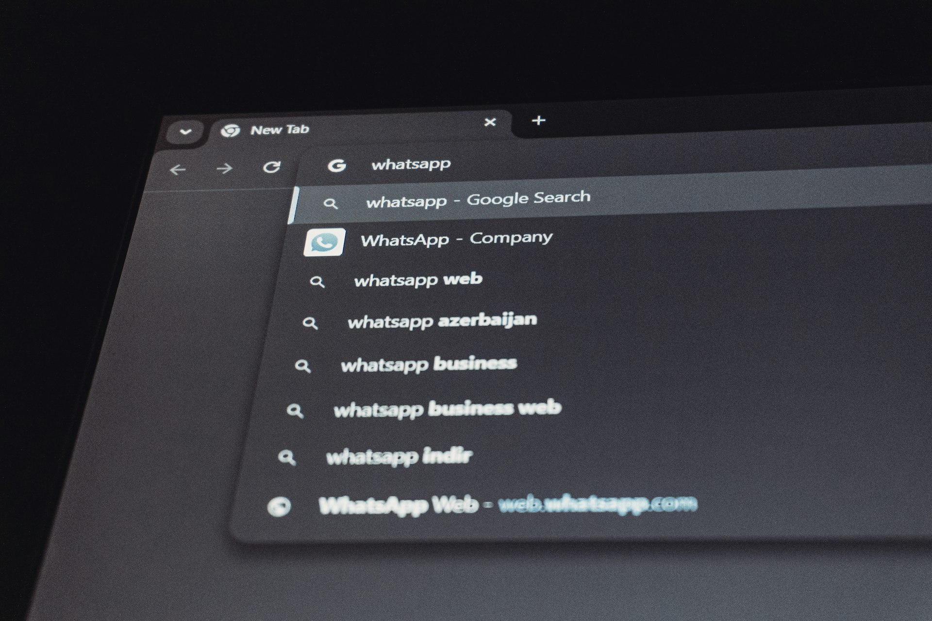 Autocomplete suggestions in a search box