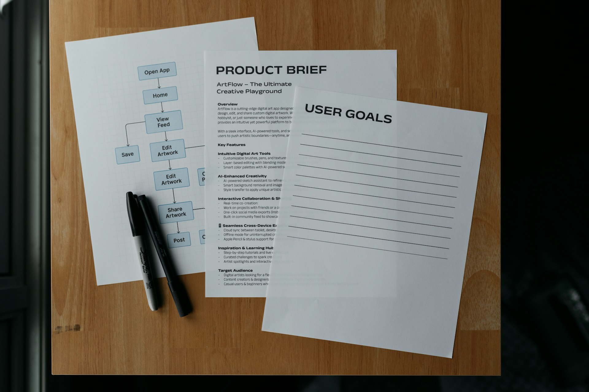 A long product listing grid
