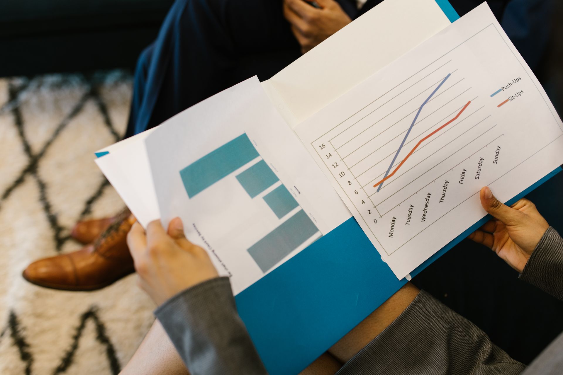 A field data report for page metrics