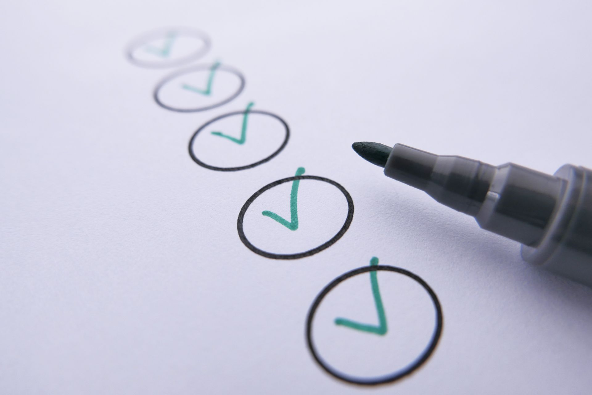 An email list sign-up on a review site