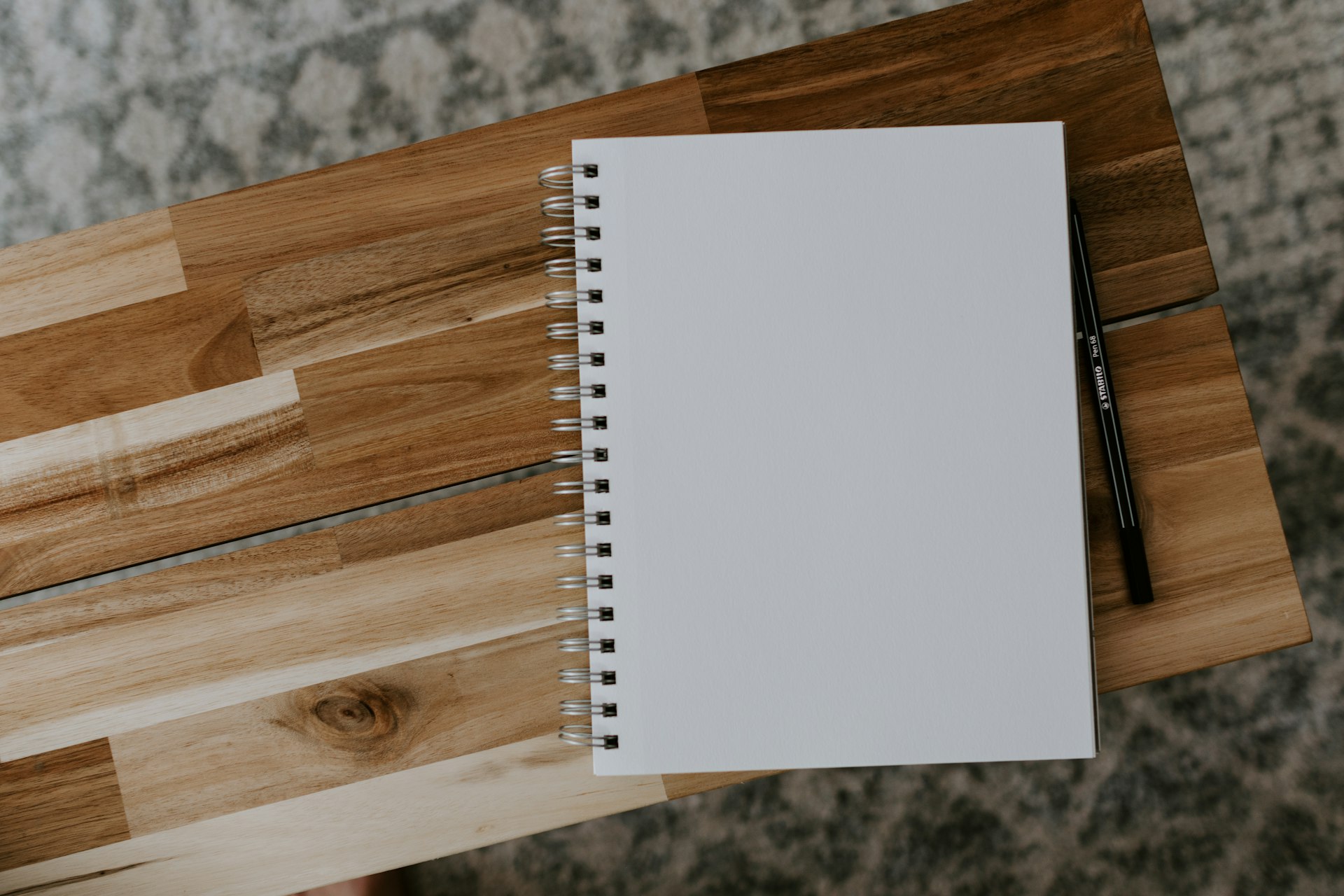 A list of synonyms in a notebook