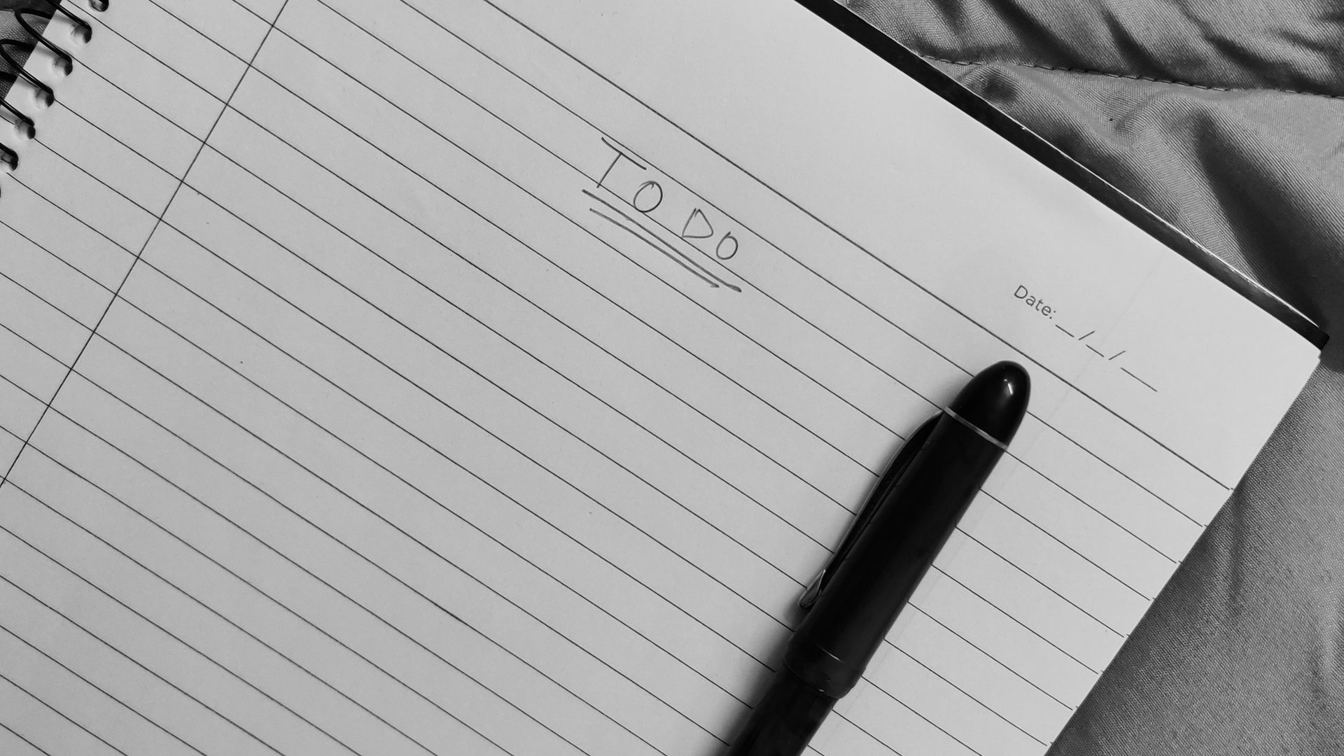 A list of existing pages