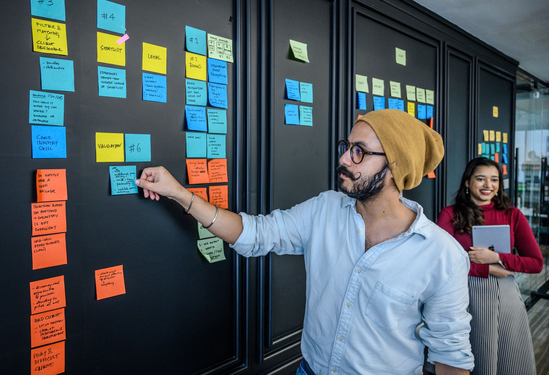 A task assignment board