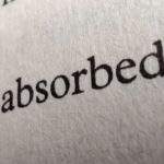 Repeated words on a printed page