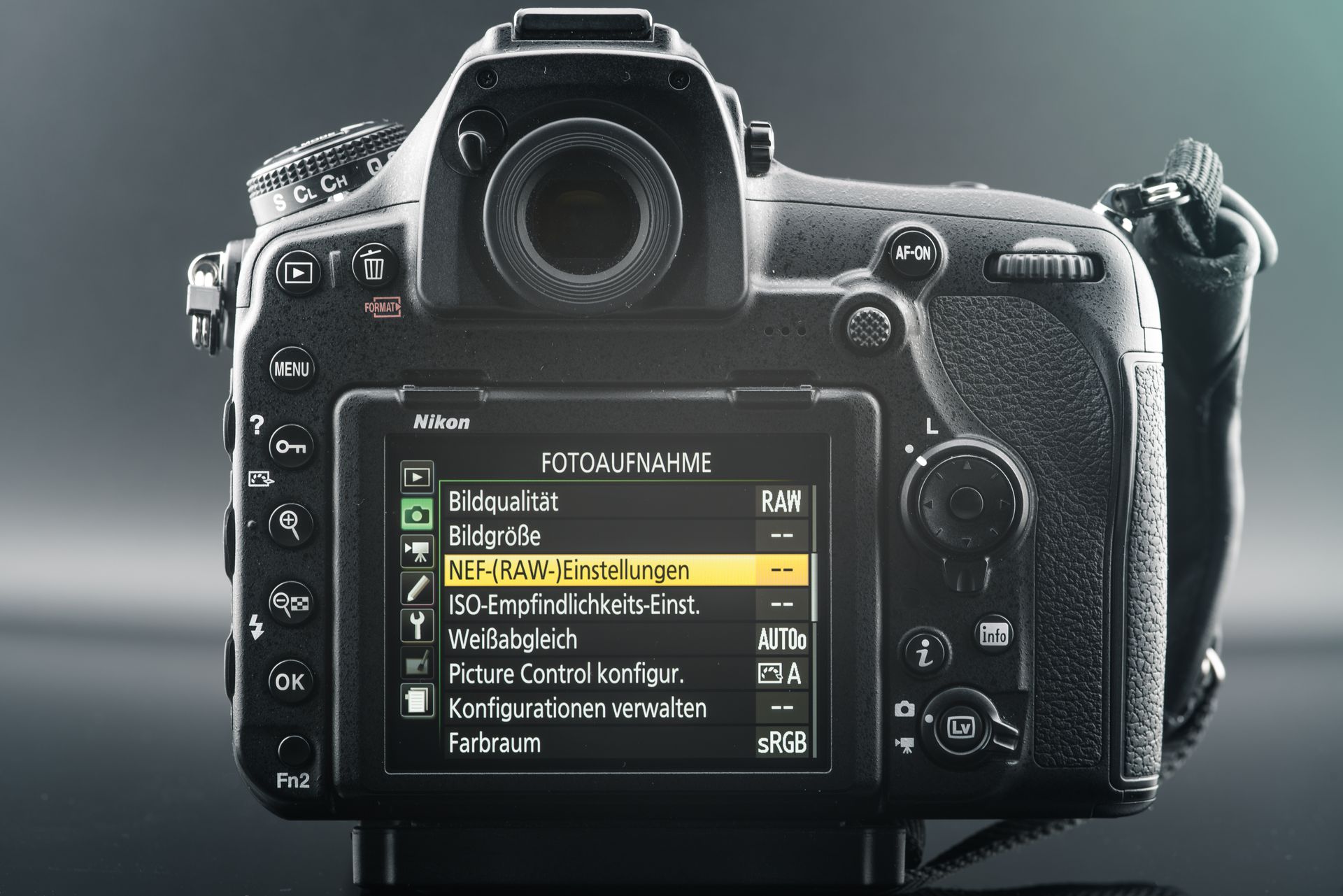 Image compression settings