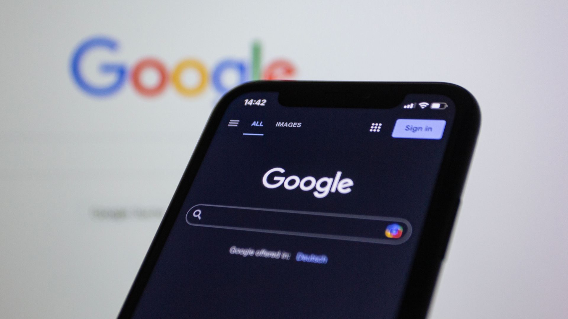 Search results showing brand mentions