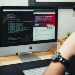 A lost backlinks report on a monitor