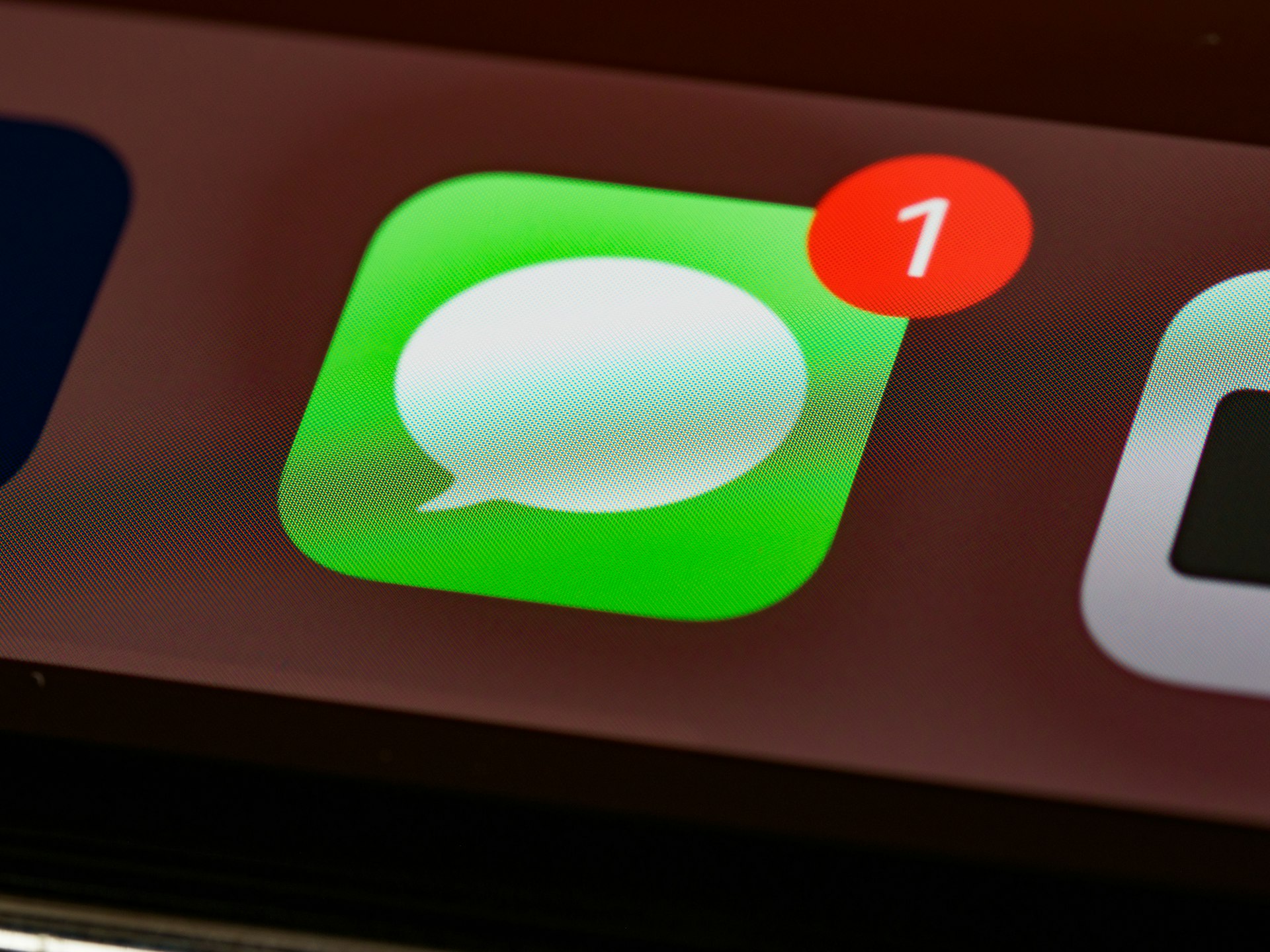 Notifications on a phone