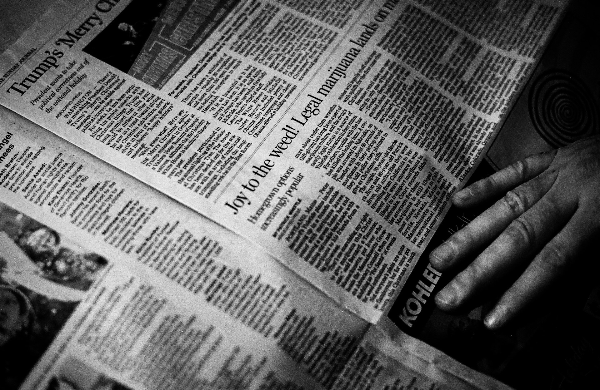 A guest post draft beside an old article