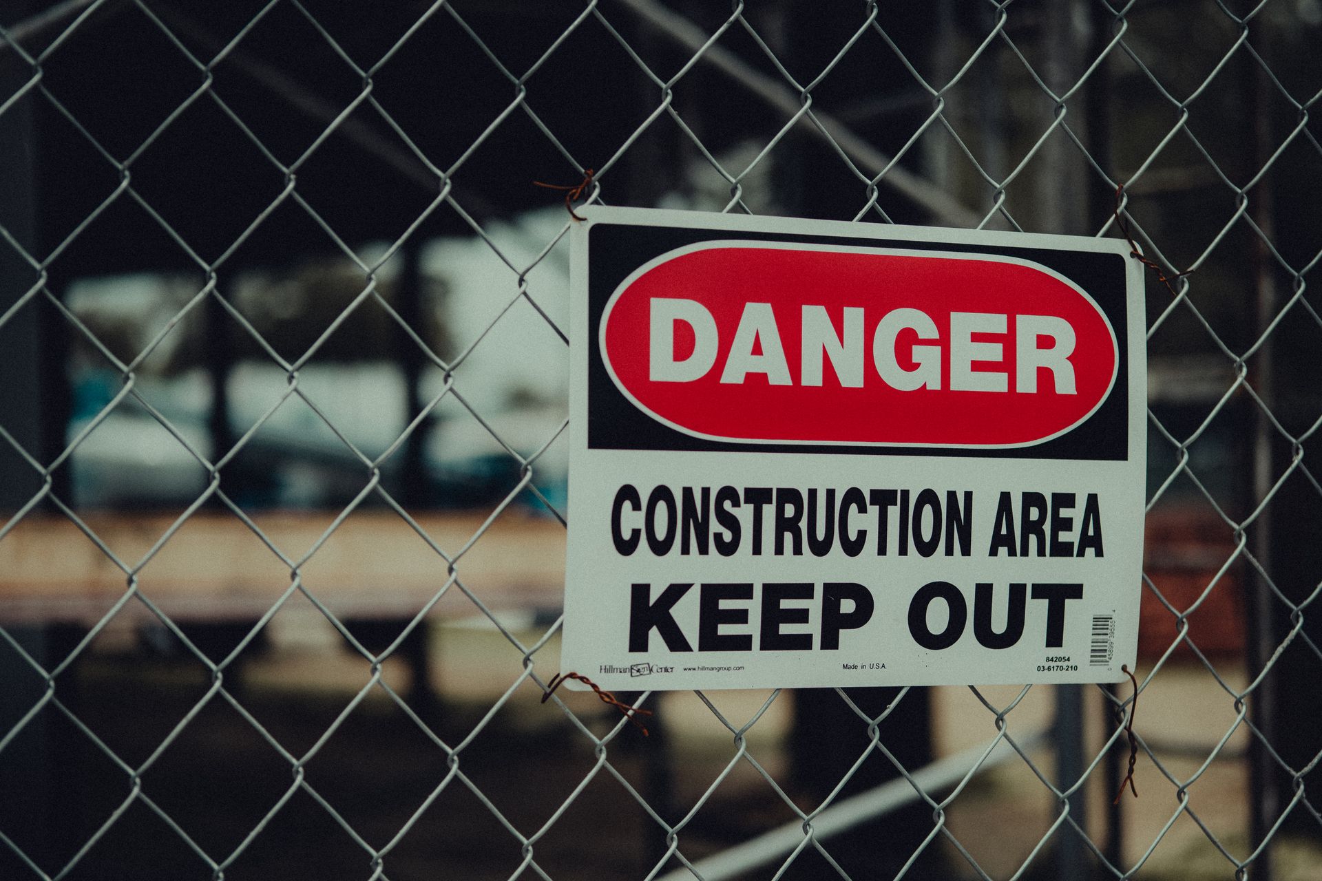 A site audit warning