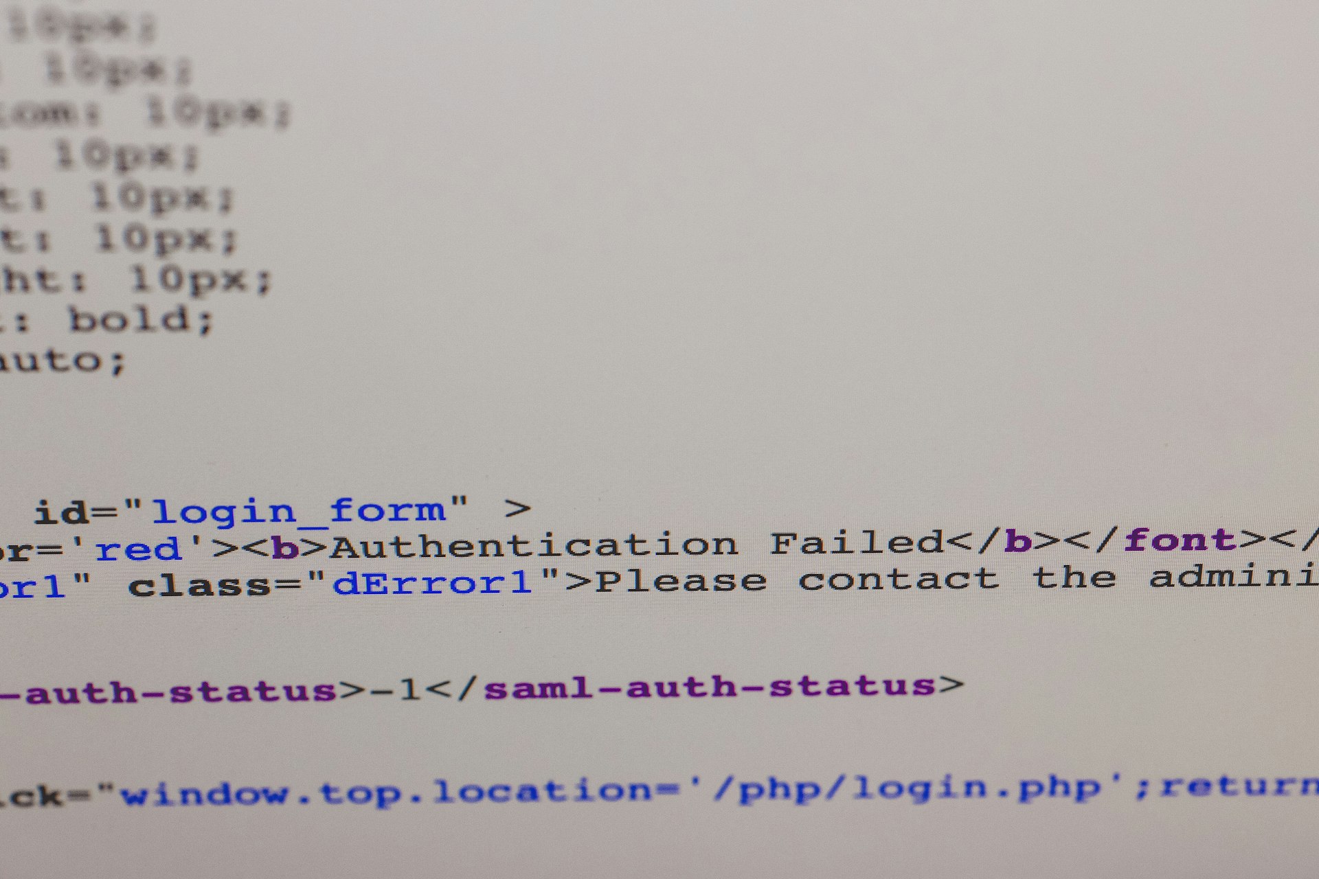 A developer editing link attributes