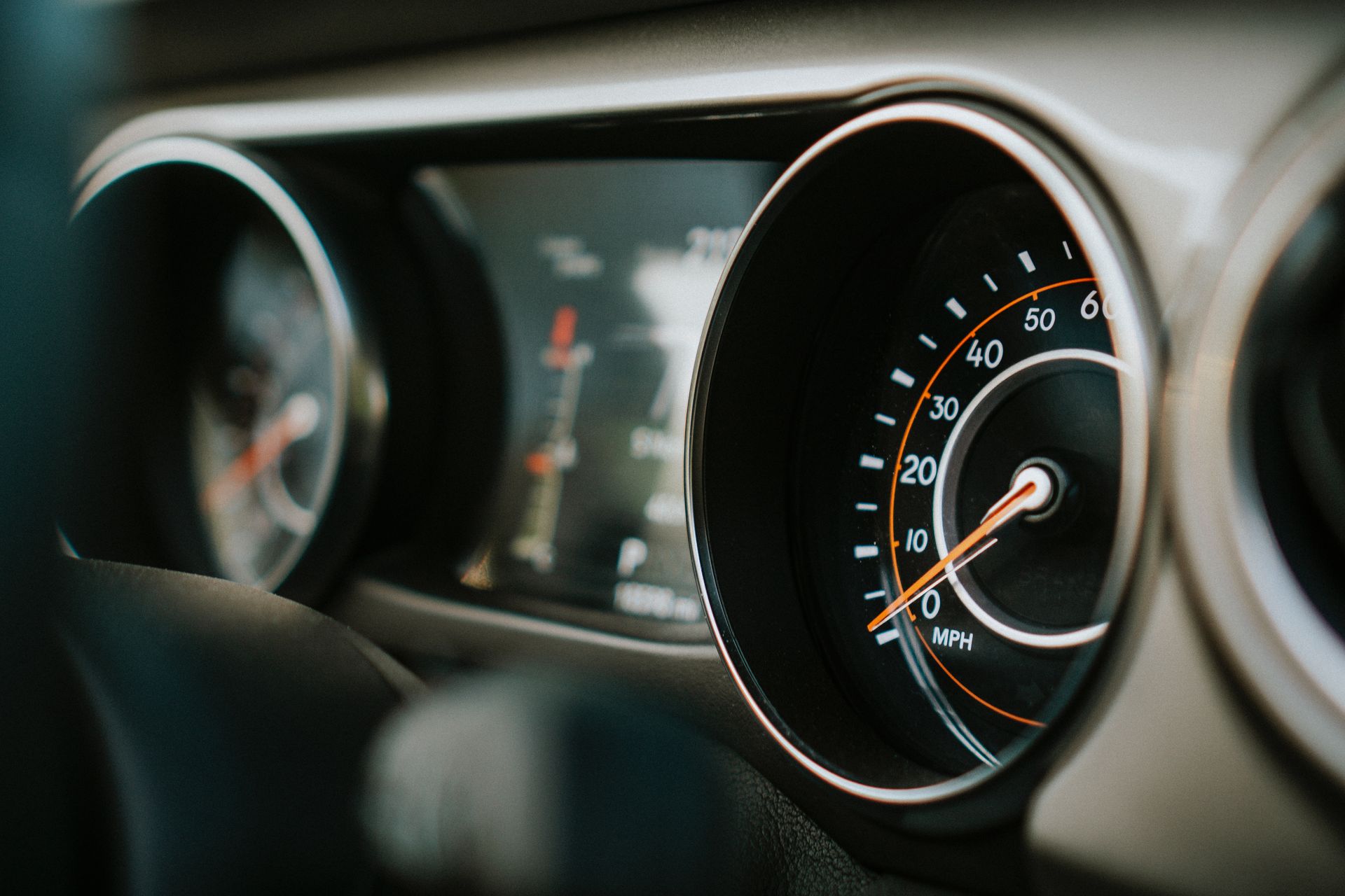 A speed test score gauge