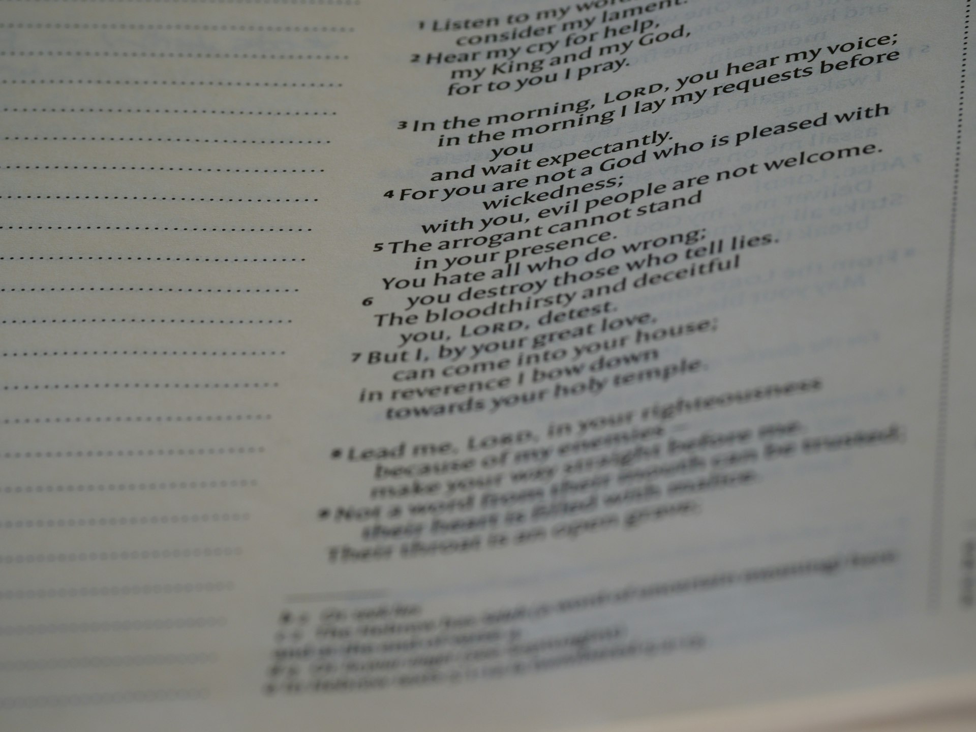 A keyword list filtered to questions