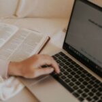 An online product page on a laptop