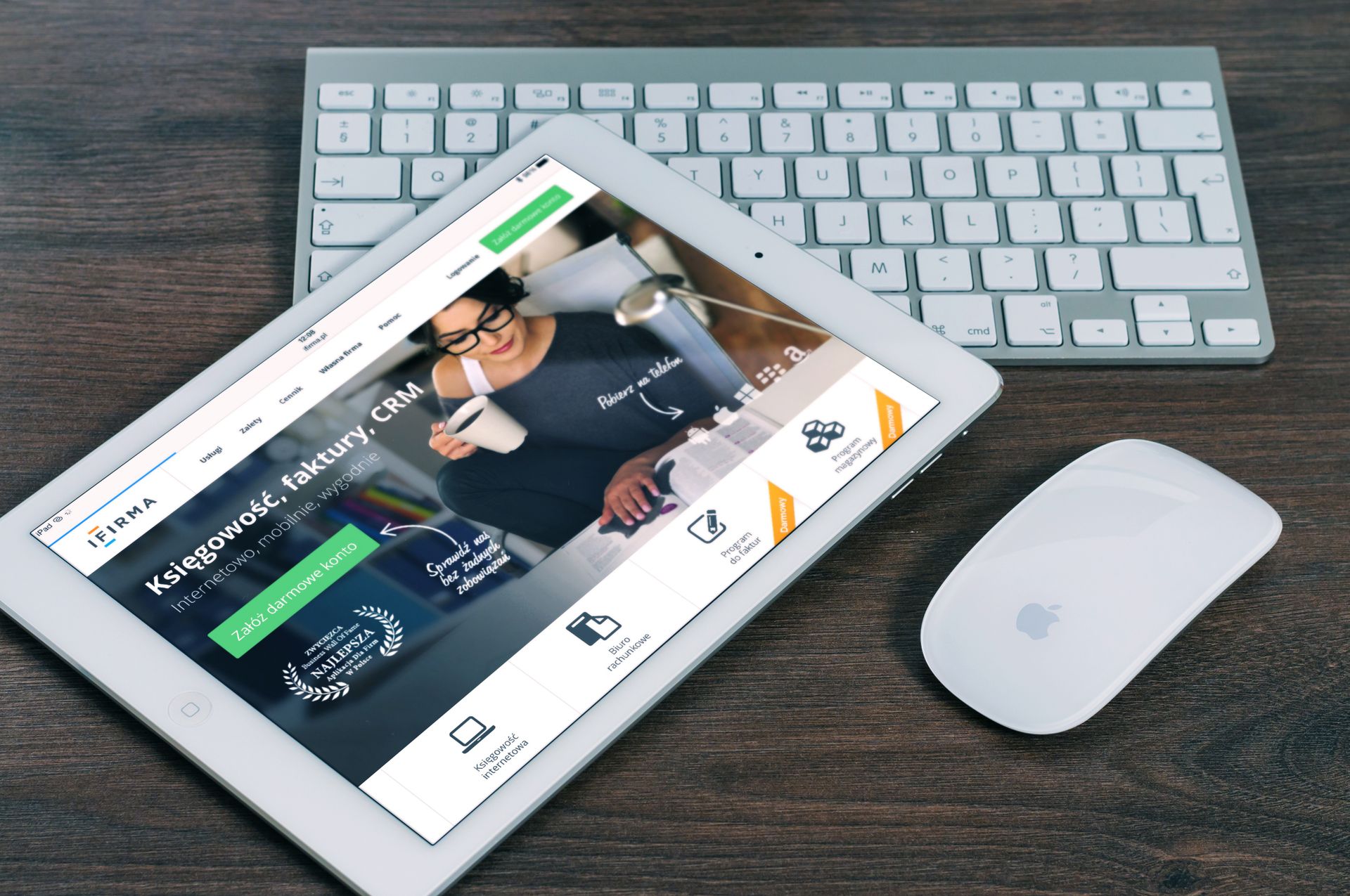 A website builder interface